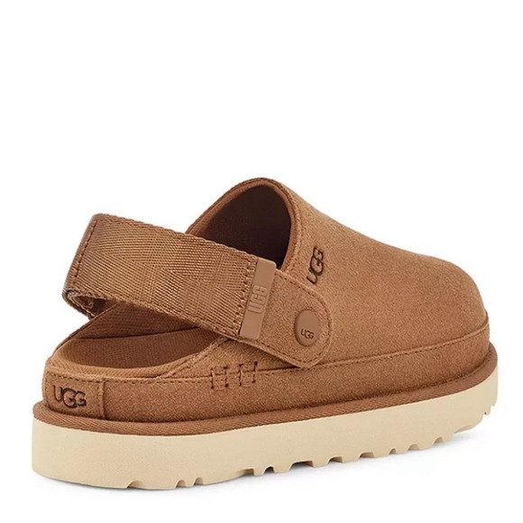 UGG® Women's Goldenstar Slip On Slingback Clogs, Chestnut New - Picture 4 of 16